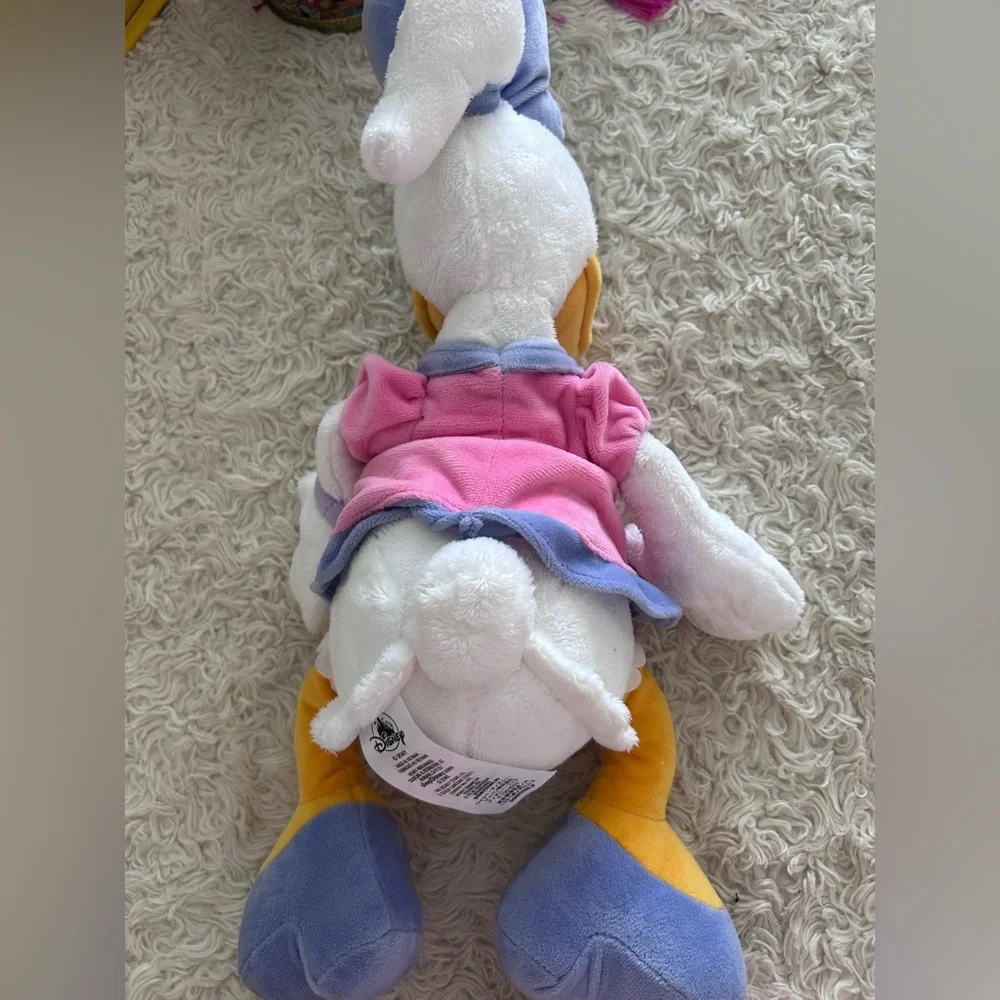 Daisy Disney Plush Toy with Pink and Purple Outfit